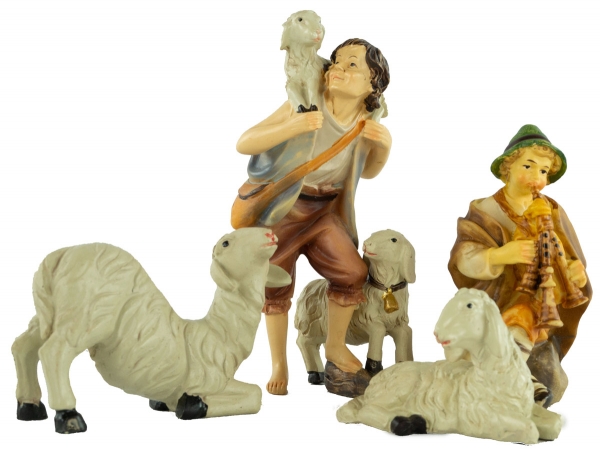 Preview: Wunderschöne Krippenfiguren 24-tlg., ca. 11 cm, K 002